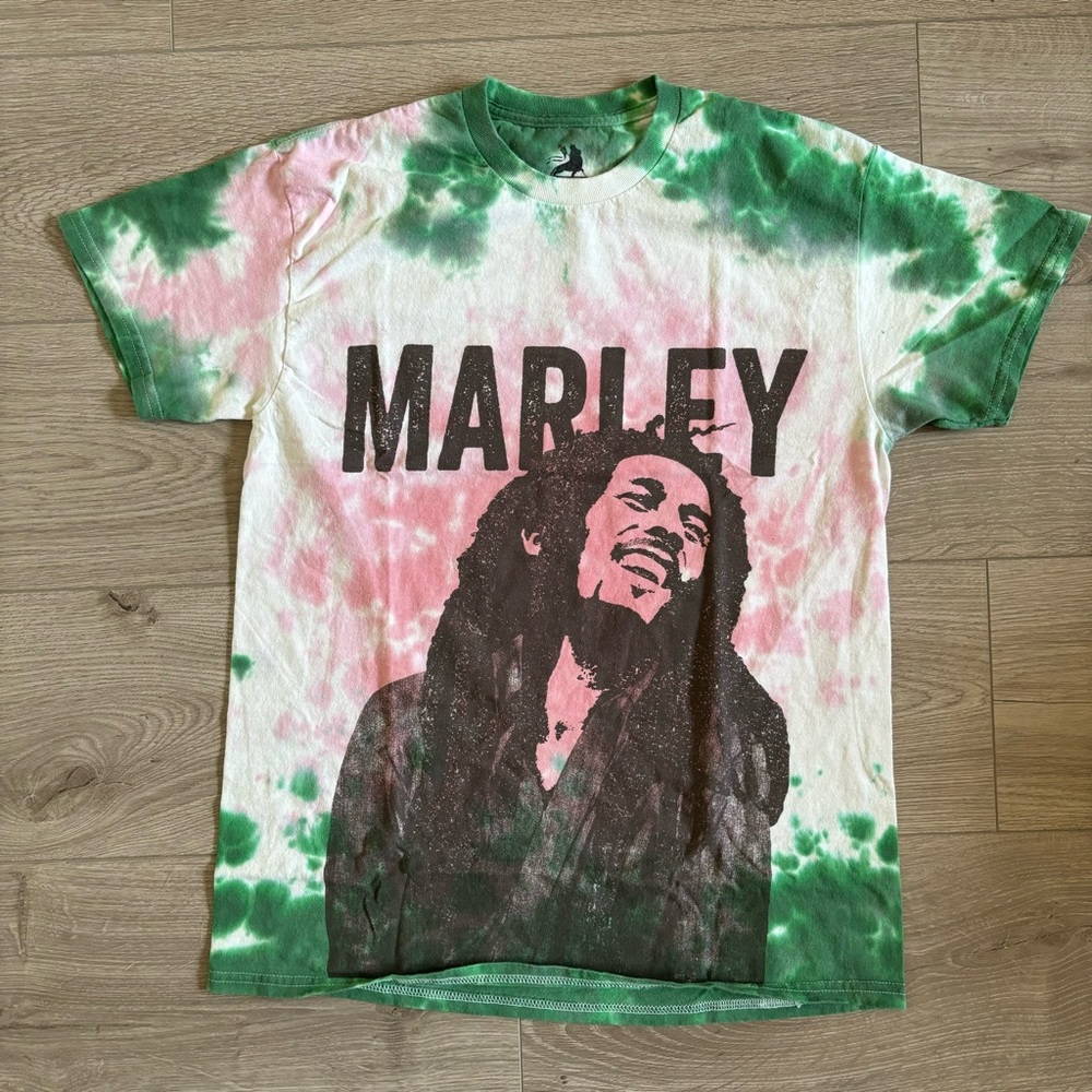 Bob Marley Tie Dye T Shirt